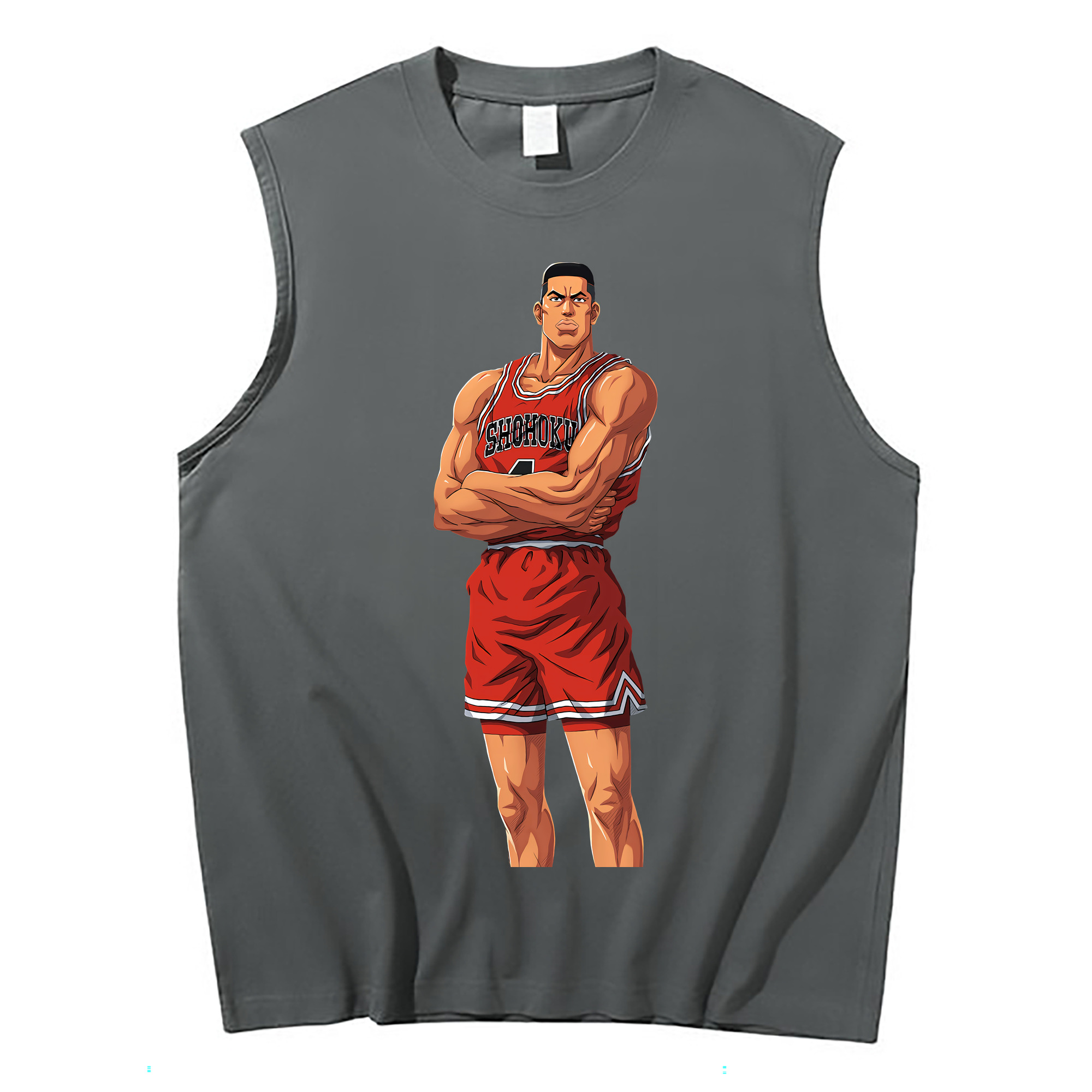（画像用） SLAM DUNK／スラムダンク コットン100％タンクトップ（フロントプリント）